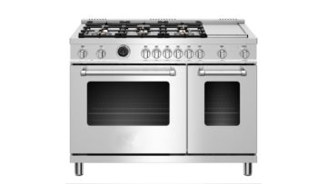 Combined Gas and Electric Cooktop