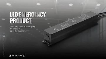 LED Emergency kit metal for 5-36W Light
