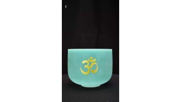 Q're Frosted Singing Bowl
