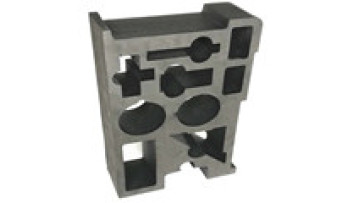 Factory Directly Shock-proof Die Cut Black Packing Sponge Foam Edge Protector1