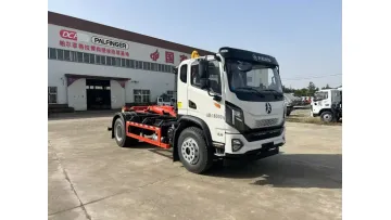 Brand New Hook Lift Garbage Truck 4X2 16ton Roll off Hook Lift Arm Garbage Truck for Sale1