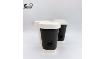square paper cup