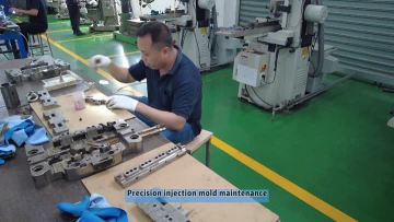 Precision injection mold maintenance