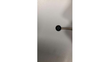 Single button LED membrane switch