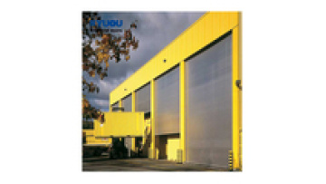 Wind-Proof Steel Manual Roller Shutter Door with Chain Hoist1