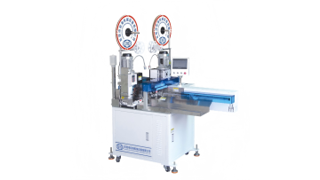 JH-02A-2J Fully Automatic Double-End Crimping & Single-End Tinning Machine – Twisting, Tinning, Cutting & Stripping