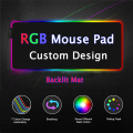 Custom Mouse Pad Design White RGB Setup Gamer Anime Mouse Carpet Mousepad LED Gaming Accessories Genshin Impact for Bears Pc