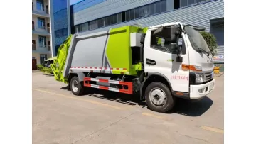 High Loading Efficiency JAC 4X2 8.5cbm Compressing Refuse Truck1