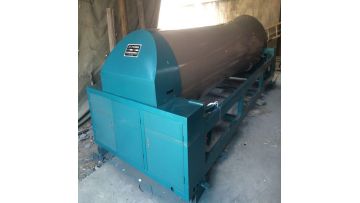 SECTIONAL WARPING MACHINE  RUNNING IN CUSTOMER FACTORY 