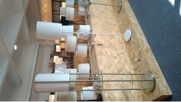 Floor lamps fabric shade 5