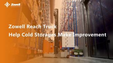 Client case: Zowell RSEW multi-direcrtional forklfit in cold storage