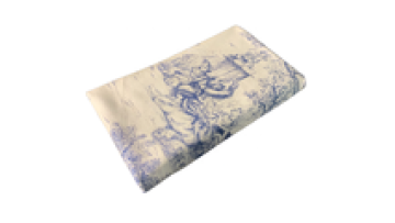 Hot sale OEM ODM french Ink cotton blue toile de jouy print fabric for bag1
