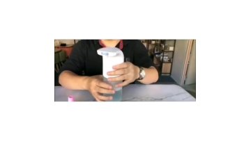 300ml large-capacity hands-free automatic foam liquid alcohol disinfectant hand sanitizer dispenser1
