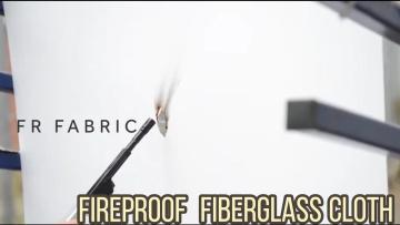 Silicone coated fiberglass cloth