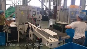 Souce cup counting and packing machine 