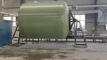 3000l FRP/GRP horizontal fiberglass oil/acid/Co2 storage tank1