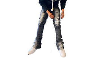 Stacked Denim Trousers Fashion Quality Vintage Designer Custom Skinny Fit Men Jeans Wholesale Skinny Jeans1