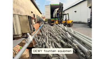 Fountain is packed and ready for shipment