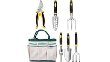 Top Quality Garden Plant Tool Set With Rubber Handle Gardening Tool Shovel Rake1