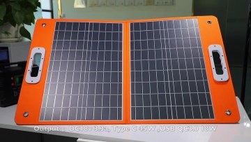 Portable Solar Power Generator With Panel Solar Charger Energy System Kit For Home Camping Laptop1