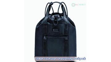 Drawstring Convertible Tote Backpack