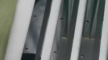 Lithium battery pole slice cutter blade