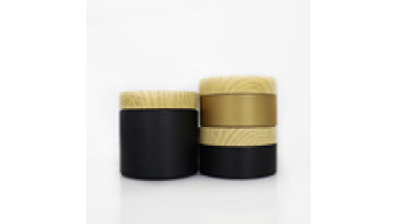 Premium Gold Matte PET Jars - Cosmetics Packaging for Lotions and Scrubs (100g-250g)1