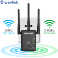 Wireless WIFI Repeater/Router Dual Band Wireless Wi-Fi Range Extender wifi signal amplifier Booster with External Antennas WPS