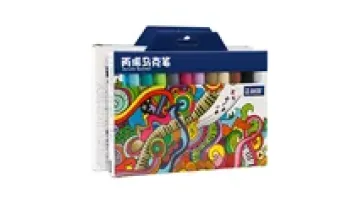 STA Acrylic Paint Marker Pens Marcadores Art Supplies 2018 Hot Selling 12 Colors Non-toxic Permanent Water Based Set 10001