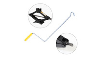 Effort-Saving Car-Specific Hand Joystick Scissor Jack Roker1