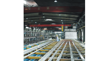 Aluminum profile straightening