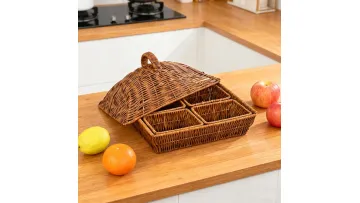 Traditional Hand-Woven Willow Storage Rack1