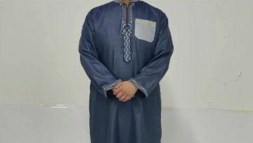 Factory Pakistan Dubai UAE Middle East Men's Cotton Thobe Islamic Men Clothing Men Abaya1