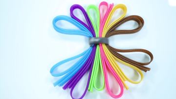 6MM  High flame resistance black pet expandable braided sleeve1