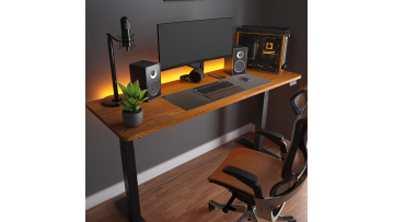 adjustable desk frame height standing