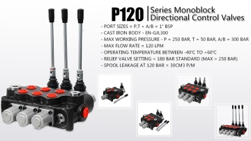 3P120 Hydraulic Control Valve