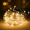 1-10M LED String light Copper Wire Holiday lighting Fairy light Garland Battery operation For Christmas Tree Wedding Party Decor