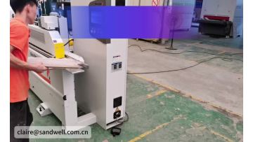 Bathroom cabinet edge sanding machine