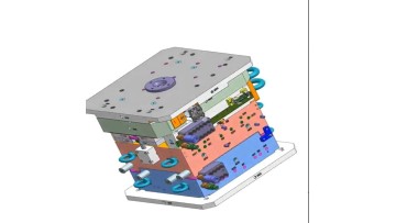 Crate injection mould