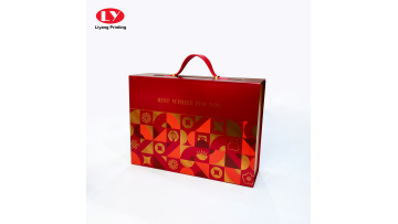 OEM Custom Foldable Cardboard Magnetic Box with Handle