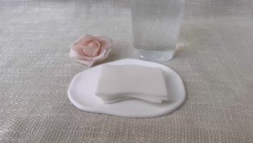 Water-saving cotton pads