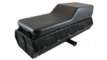 Heavy‑duty flip oyster cage HDPE
