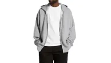 Custom Men's 100% Cotton Oversize Drop Shoulder Hoodies Streetwear Hoodies Sweatshirts Heavy Weight Zip Hoodie For Men1