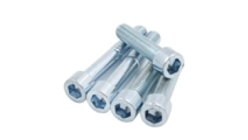 DIN912 Blue White Zinc Hexagon Socket Head Screw Hex Socket Head Cap Inner Hexagon Screws Galvanized Cylindrical Bolt1