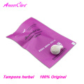 6pcs beautiful life medicine vaginal tampons swabs yoni pearls swab tampon for women discharge toxins gynecological cure care