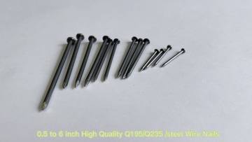 Polished Common Nail Wood Common Nail headless1