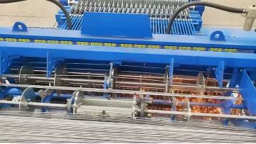 Concrete reinforcement wire mesh welding machines