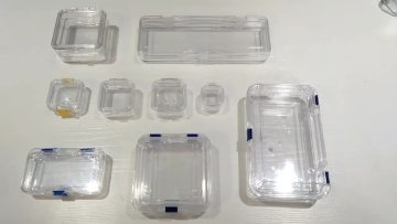 Plastic Dental Crown Box with a film Dental Membranes Box Clear Veneer Membrane Box1