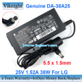 Genuine DA-38A25 25V 1.52A Laptop Power Supply Charger for SH5 SH4 Soundbar NB3730A NB3540 NB3732A EAY64290801 DYF-2430 Adapter