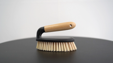 Topwill 2022 Customized Chinese Pot Hand Palm Scrub Brush Kitchen Dish Washing Wooden Dish Laundry Brush Cleaning Gadget1